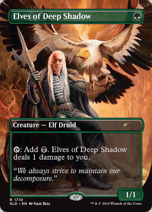 Elfos de sombra profunda — Secret Lair Drop