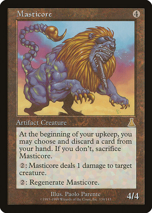 Carta Masticore — Urza's Destiny · UDS · #134