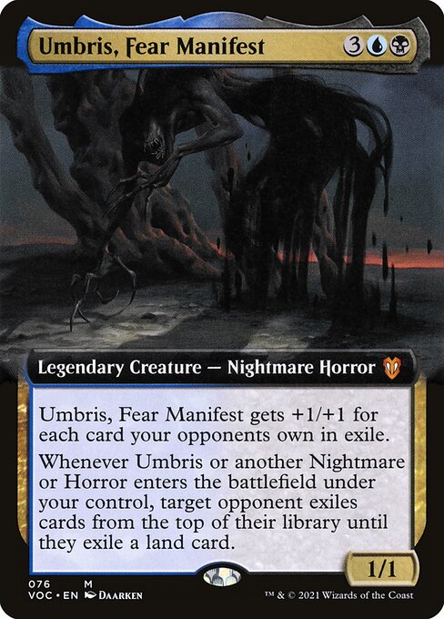 Umbris, manifestación del miedo — Crimson Vow Commander