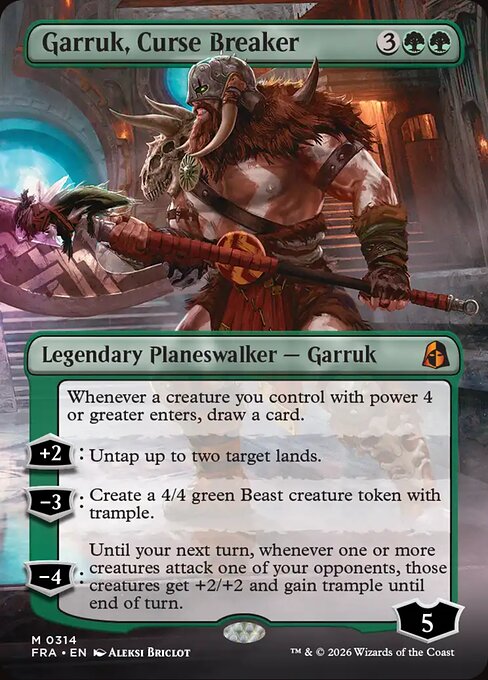 Garruk, Curse Breaker — Reality Fracture