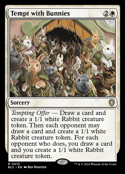 Tentar con conejos — Bloomburrow Commander