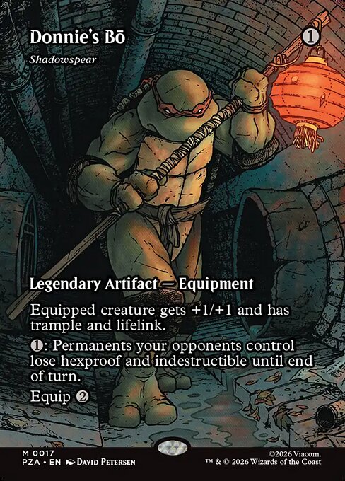 Lanza Sombría — Teenage Mutant Ninja Turtles Source Material