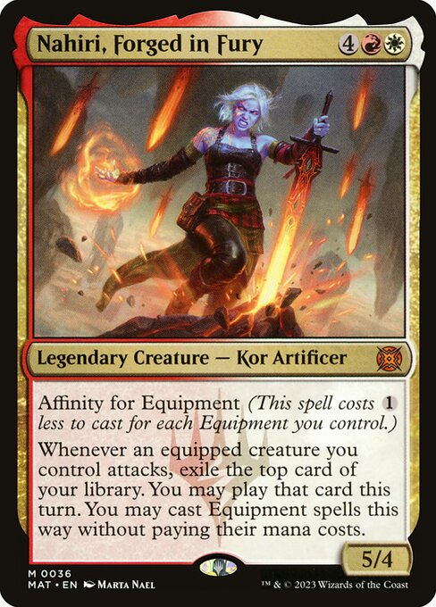 Nahiri, forjada en la furia — March of the Machine: The Aftermath