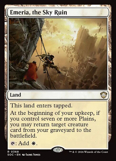 Emeria, la Ruina Celeste — Secrets of Strixhaven Commander