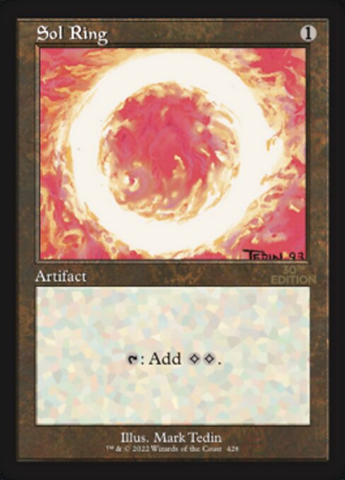 Anillo solar — 30th Anniversary Edition