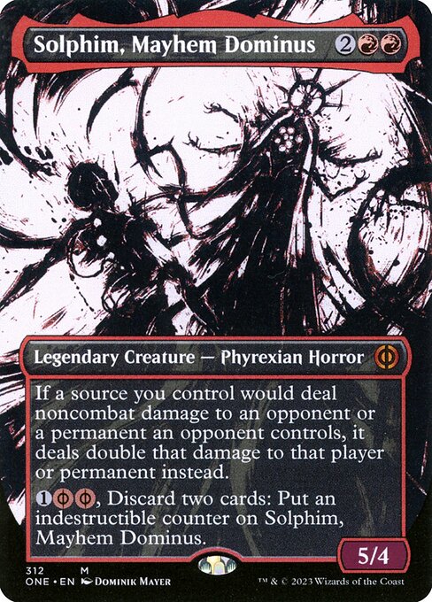 Solphim, domina del caos — Phyrexia: All Will Be One