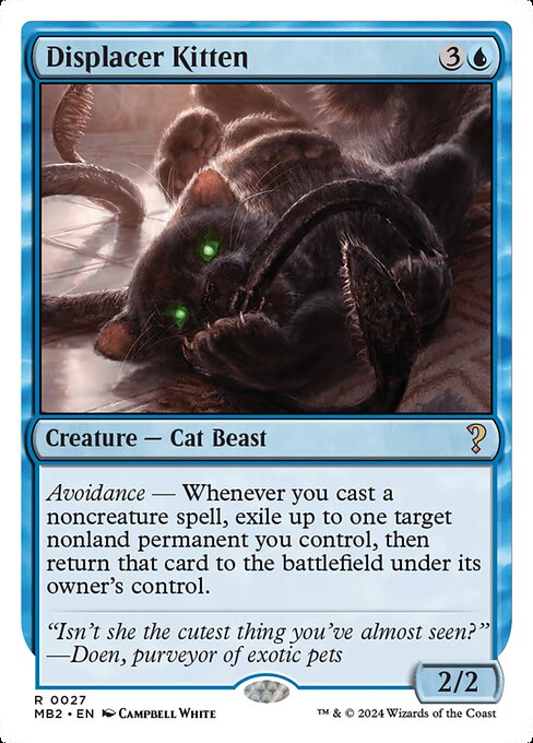 Gatito trémulo — Mystery Booster 2