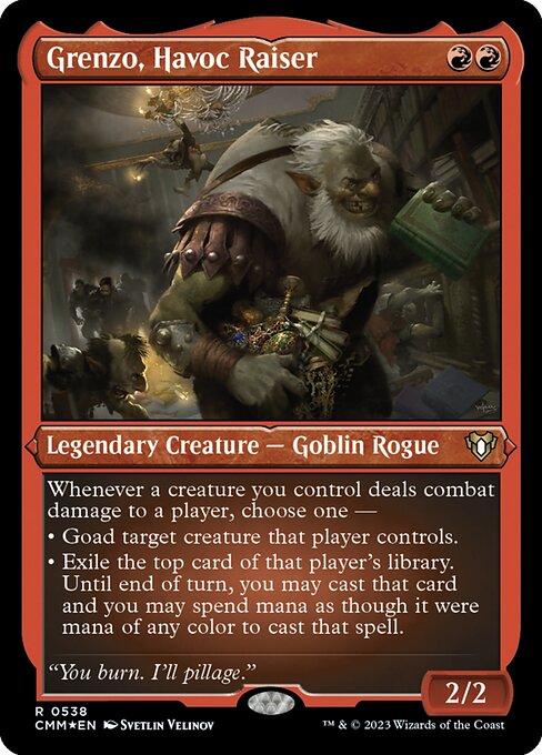 Grenzo, creador de estragos — Commander Masters