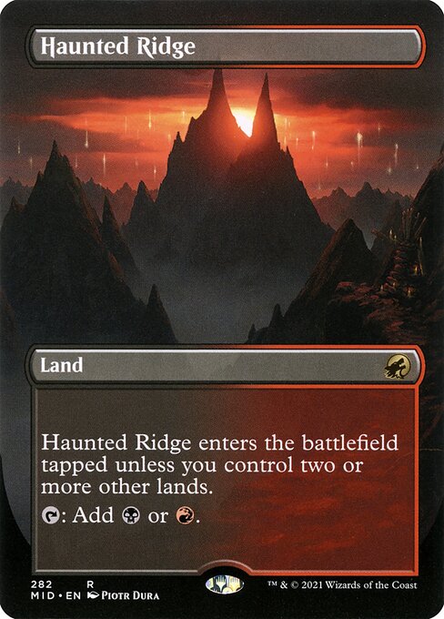 Risco embrujado — Innistrad: Midnight Hunt