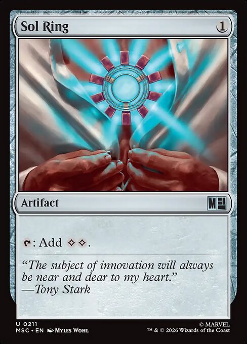 Anillo solar — Marvel Super Heroes Commander
