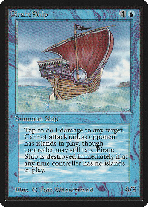 Barco pirata — Limited Edition Beta