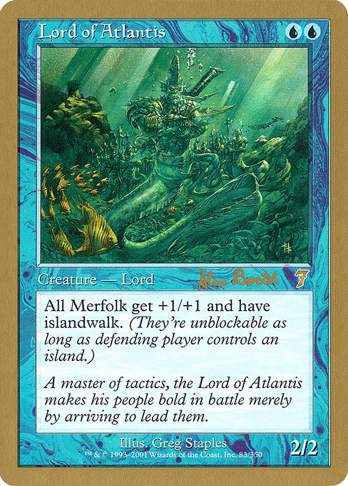 Señor de la Atlántida — World Championship Decks 2001