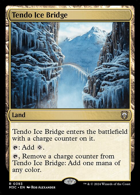 Carta Puente helado de Tendo — Modern Horizons 3 Commander · M3C · #393