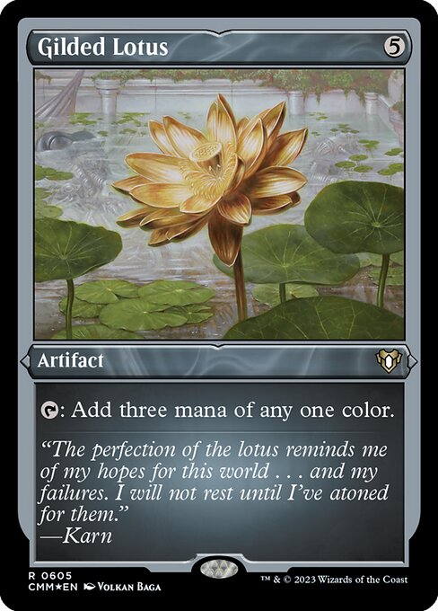 Loto de oropel — Commander Masters