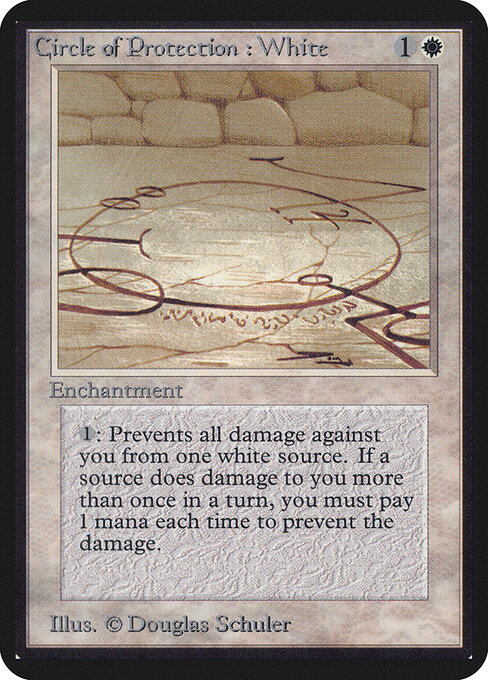 Circulo de protección: Blanco — Limited Edition Alpha