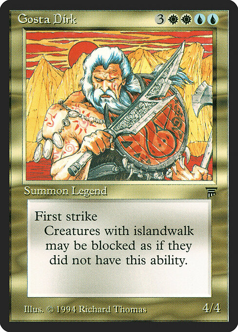 Carta Gosta Dirk — Legends · LEG · #227