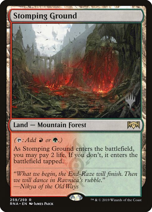 Terreno aplastador — Ravnica Allegiance Promos