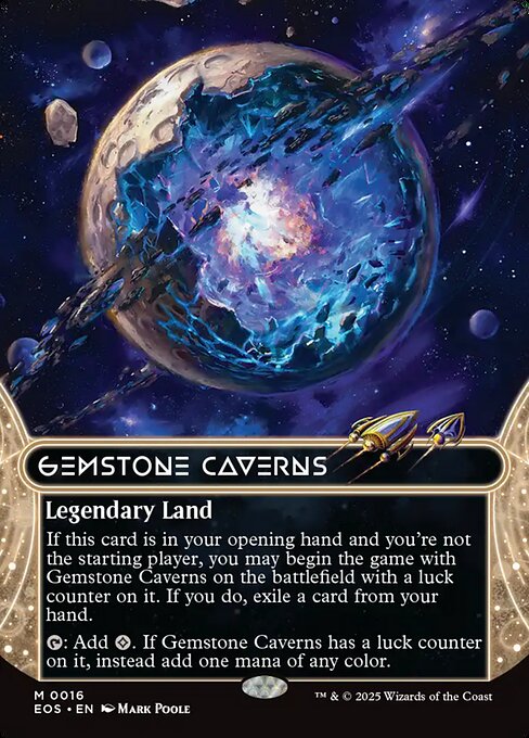 Carta Cavernas de gemas — Edge of Eternities: Stellar Sights · EOS · #16