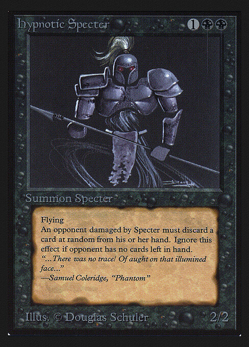 Espectro hipnótico — Intl. Collectors' Edition