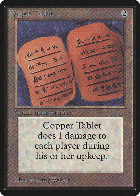 Copper Tablet — Limited Edition Beta