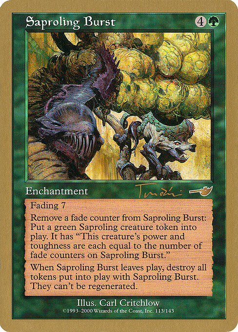 Estallido de saprolines — World Championship Decks 2001