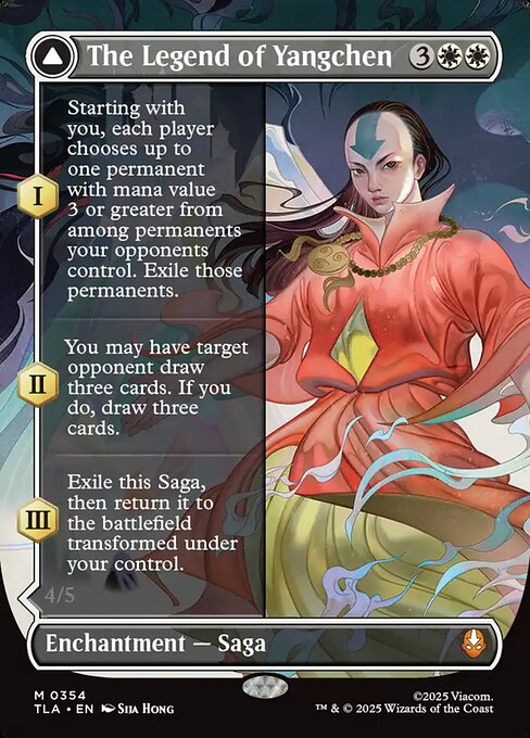The Legend of Yangchen // Avatar Yangchen (cara frontal)