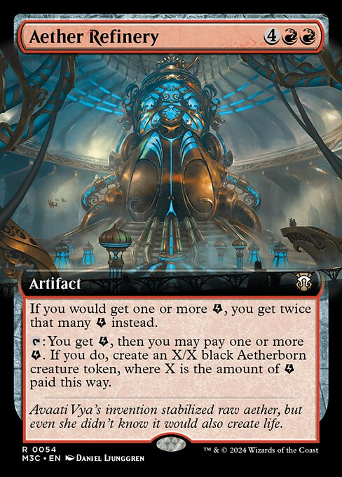Carta Aether Refinery — Modern Horizons 3 Commander · M3C · #54