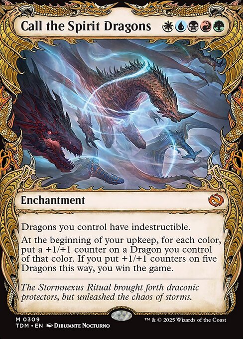 Invocar a los dragones espíritu