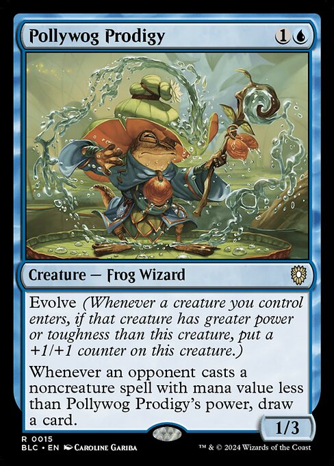 Anfibio prodigio — Bloomburrow Commander