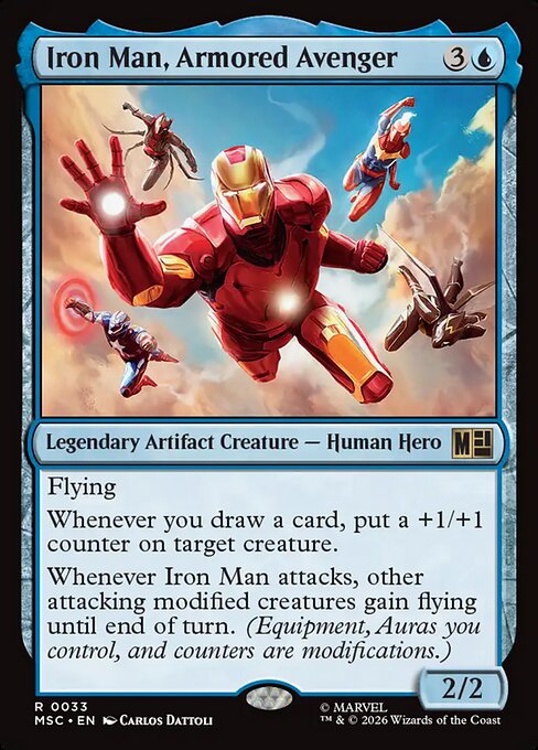 Iron Man, vengador blindado — Marvel Super Heroes Commander