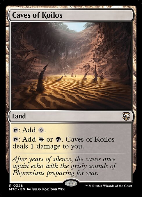 Carta Cuevas de Koilos — Modern Horizons 3 Commander · M3C · #328