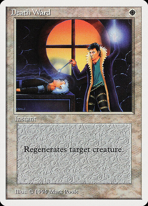 Carta Guarda contra la muerte — Summer Magic / Edgar · SUM · #16