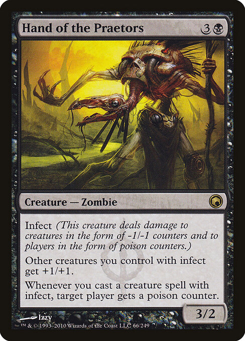 Carta Hand of the Praetors — Scars of Mirrodin · SOM · #66