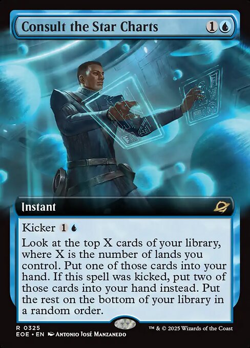 Carta Consultar el atlas estelar — Edge of Eternities · EOE · #325