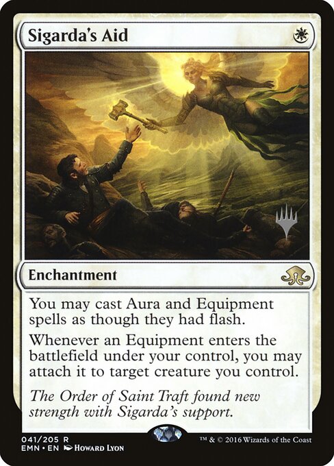 Carta Auxilio de Sigarda — Eldritch Moon Promos · PEMN · #41p