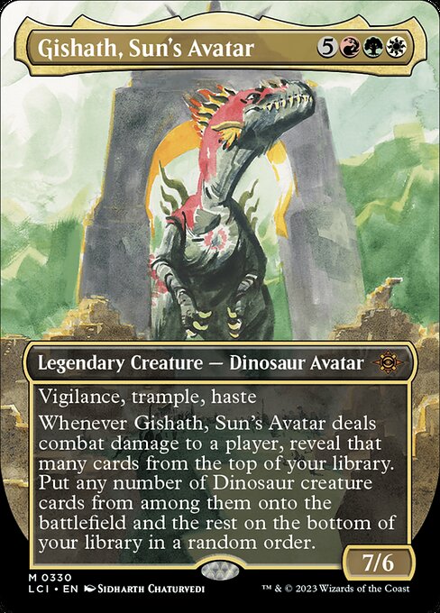 Gishath, Avatar del Sol — The Lost Caverns of Ixalan