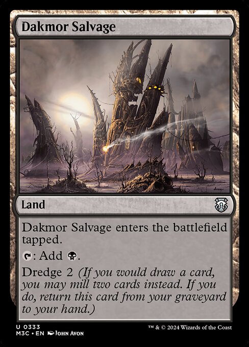 Carta Restos de Dakmor — Modern Horizons 3 Commander · M3C · #333