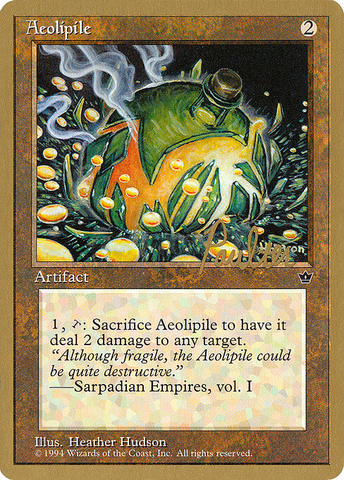 Carta Aeolipile — Pro Tour Collector Set · PTC · #pp81