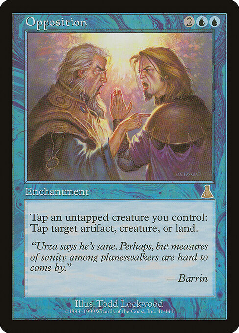 Carta Oposición — Urza's Destiny · UDS · #40