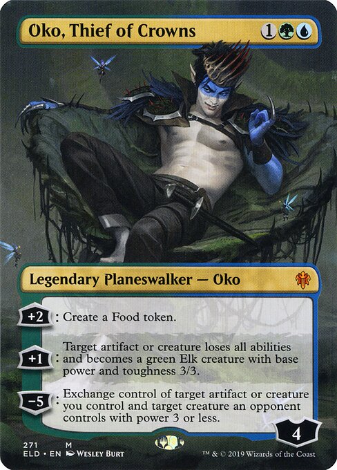 Oko, Ladrón de Coronas — Throne of Eldraine