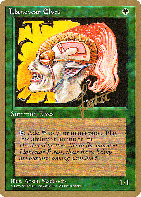 Elfos de Llanowar — Pro Tour Collector Set