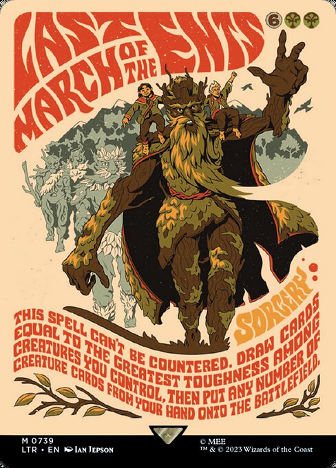 La última marcha de los ents — The Lord of the Rings: Tales of Middle-earth