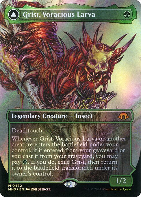 Grist, Voracious Larva // Grist, the Plague Swarm — Modern Horizons 3