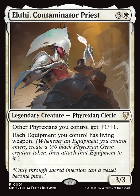 Carta Ekthi, Contaminator Priest — Mystery Booster Commander Edition · MBC · #1