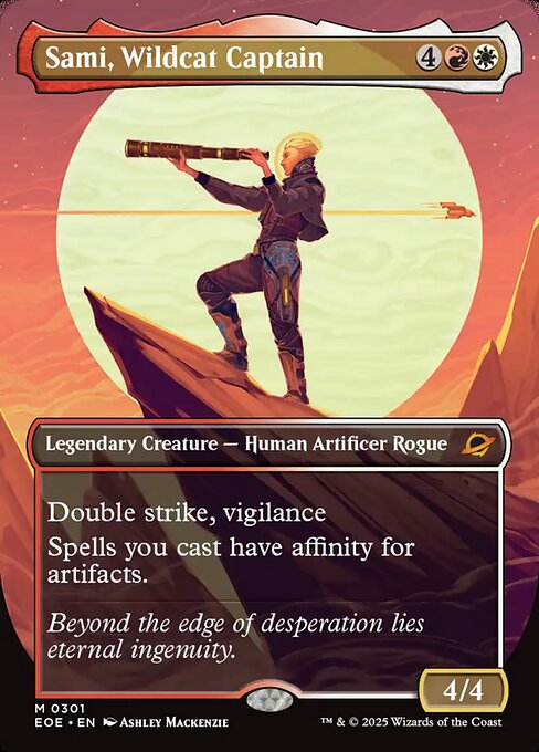 Carta Sami, comandante salvaje — Edge of Eternities · EOE · #301