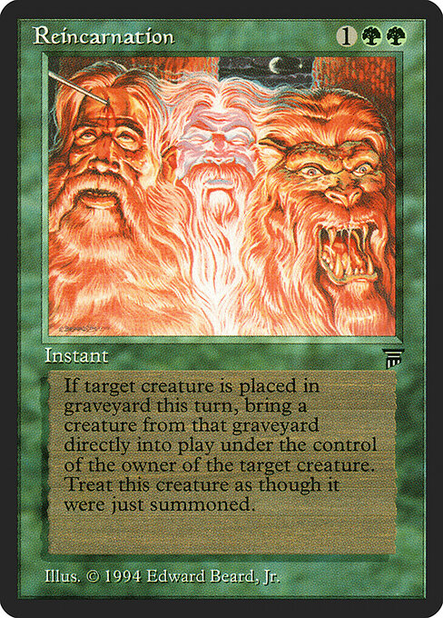 Carta Reencarnación — Legends · LEG · #201