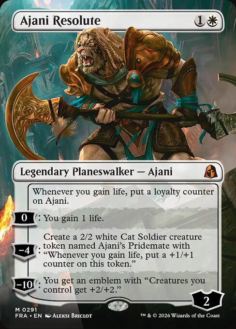 Ajani Resolute — Reality Fracture