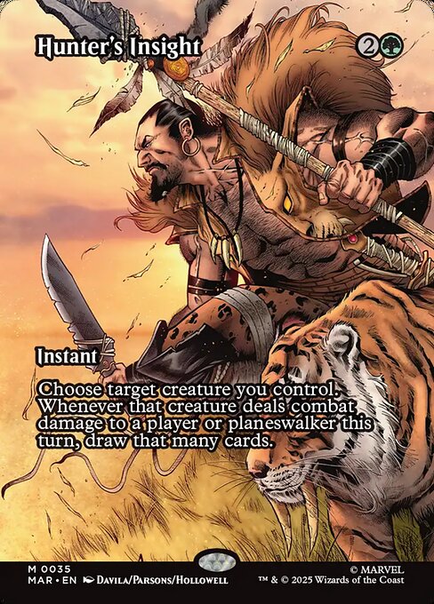 Perspicacia del cazador — Marvel Universe