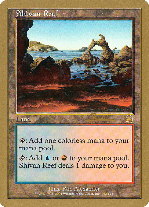 Arrecife shivano — World Championship Decks 2001
