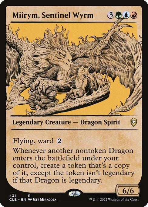 Miirym, sierpe centinela — Commander Legends: Battle for Baldur's Gate